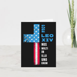 Påven Valection Pontifex - USA - påve Leo Xiv Kort