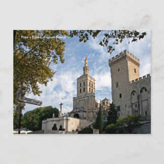 Påvens palats, Avignon Frankrike, P... Vykort