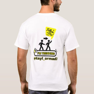 PÅVERKA DIG, Sociala Medier Tvåsidig Unisex Herrar T Shirt