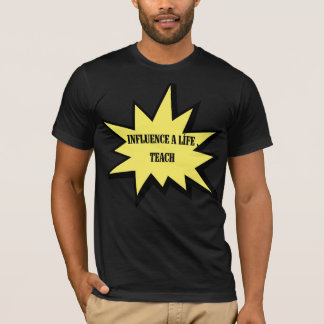 Påverka Ett Liv Lär Inspirerande Lärarskattning T Shirt