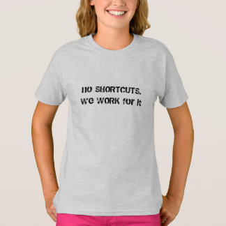 Påverkar barn som "arbetar" tee shirt