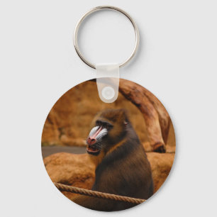 Pavian/Baboon Nyckelring