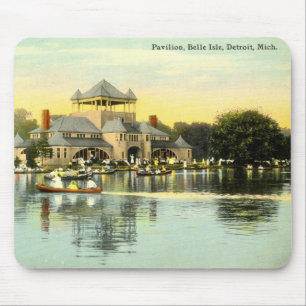 Pavilion, Belle Isle, Detroit Michigan 1915 Vinta Musmatta