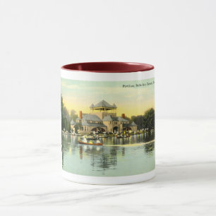 Pavilion Belle Isle, Detroit Michigan 1915 Vintage Mugg