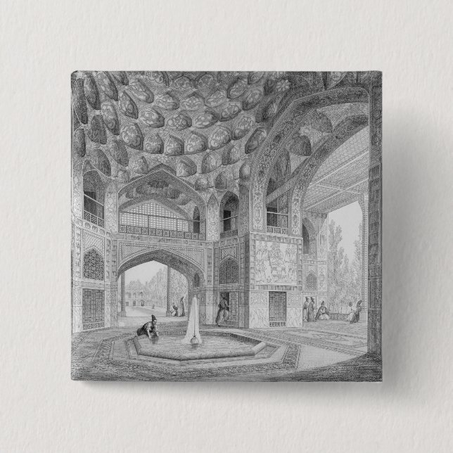 Paviljong av de åtta paradisen, i Isfahan, från Knapp (Framsida)