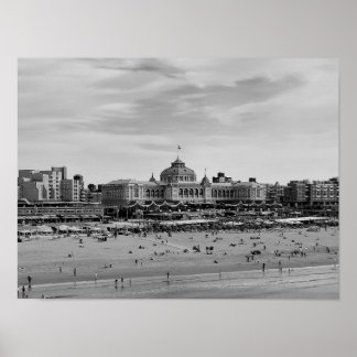 Paviljongen vid Kurhaus nära Haag Poster