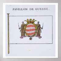 Pavillon de Guerre, närmare uppgifter från Flaggor