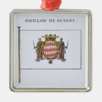 Pavillon de Guerre, specificerar från flaggor från