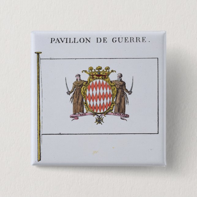 Pavillon de Guerre, specificerar från flaggor från Knapp (Framsida)