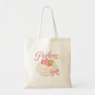 Pavlova - Coquette Pastell Dessert Design Tygkasse