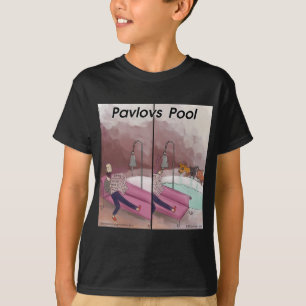 Pavlovs Bassäng Funny Tecknad T-shirt