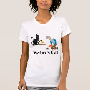 Pavlovs Cat Funny Psychology T Shirt