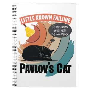 Pavlovs katt - Funny psykologi Anteckningsbok