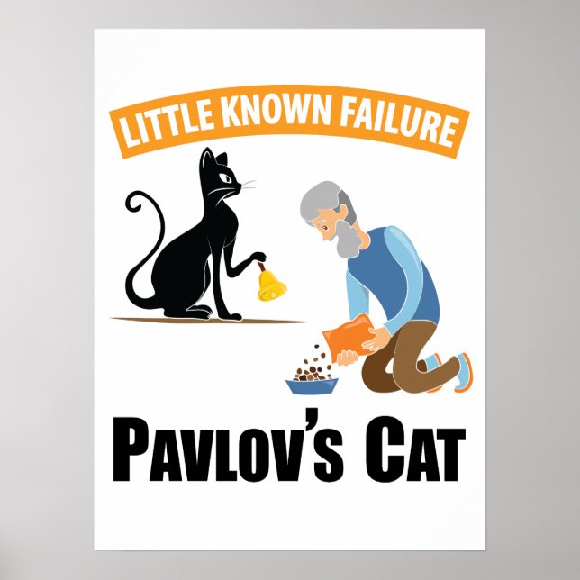 Pavlovs katt - Funny psykologi Poster (Framsidan)