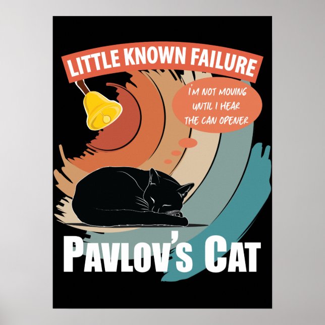 Pavlovs katt - Funny psykologi Poster (Framsidan)