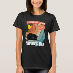 Pavlovs katt lite känt misslyckande rolig psykolog t shirt