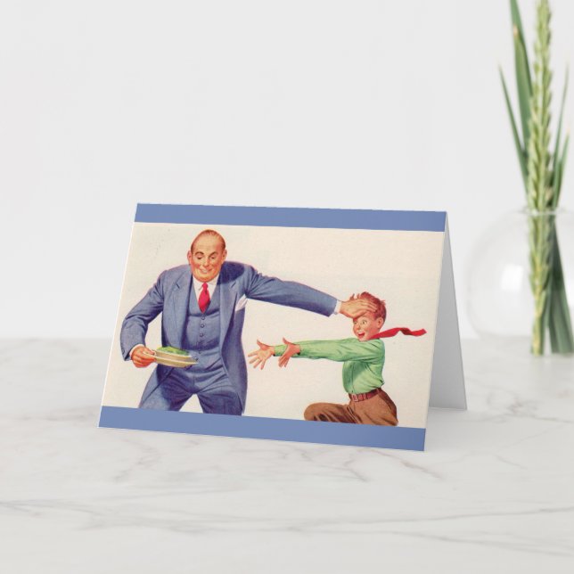 Pavlovs kräppade spenat kort (Framsida)