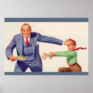 Pavlovs kräppade spenat poster