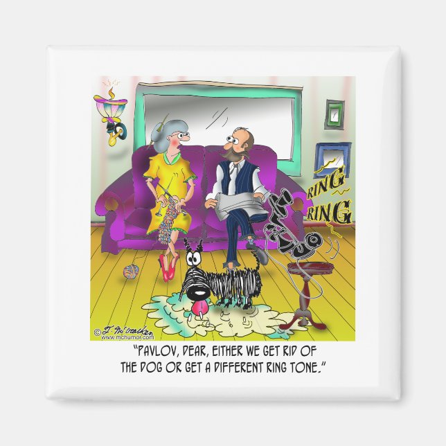 Pavlovs Ring Tone Magnet (Framsidan)
