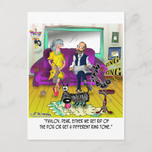 Pavlovs Ring Tone Vykort