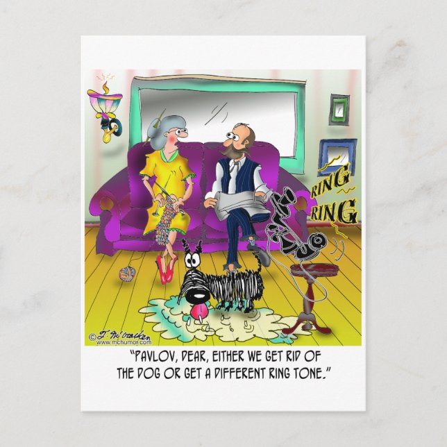 Pavlovs Ring Tone Vykort (Framsida)
