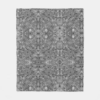 Pavo Pontem Abstrakt Ull Fleecefilt