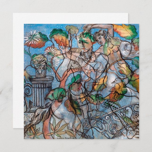 Pavonia | Francis Picabia | (Fram/baksida)