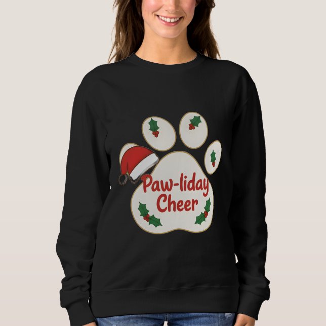  Paw-liday Cheer T Shirt (Framsida)
