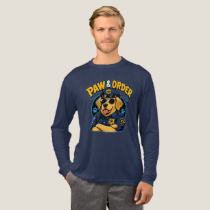 Paw & Order Hund Polis PNG, Rolig K9 Hund Sublimat T Shirt