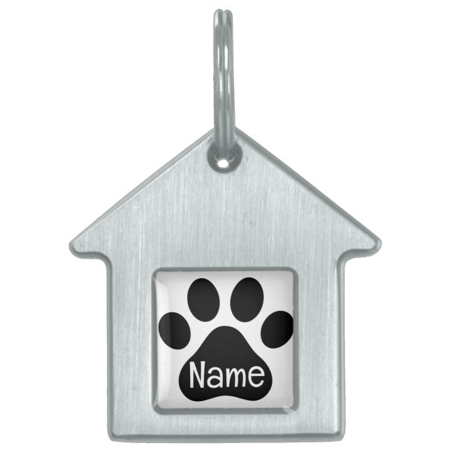 Paw Pad ID-bricka Husdjur (Framsidan)