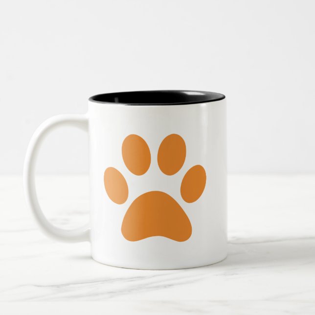 Paw Print Coffee Mugg (Vänster)