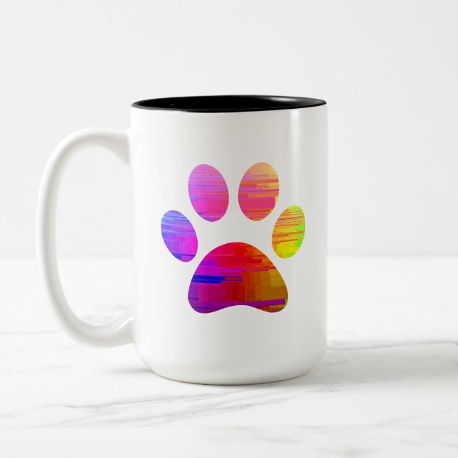 Paw Print Coffee Mugg (Vänster)