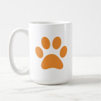 Paw Print Coffee Mugg