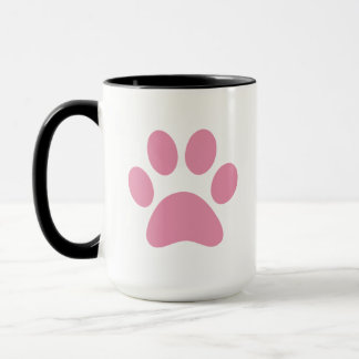 Paw Print Coffee Mugg
