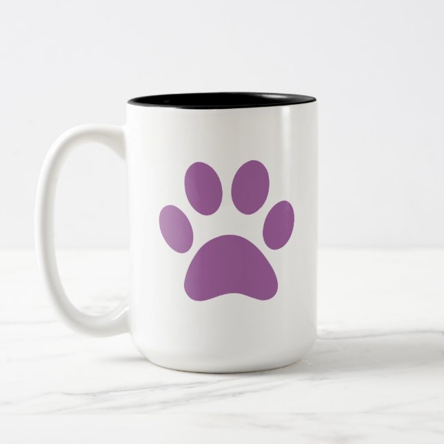 Paw Print Coffee Mugg (Vänster)