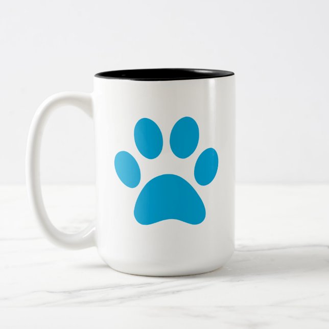 Paw Print Coffee Mugg (Vänster)