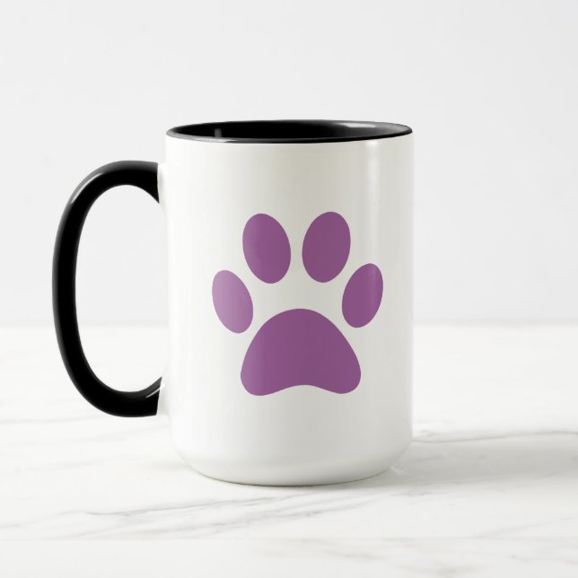 Paw Print Coffee Mugg (Vänster)