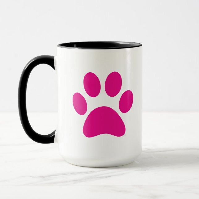 Paw Print Coffee Mugg (Vänster)