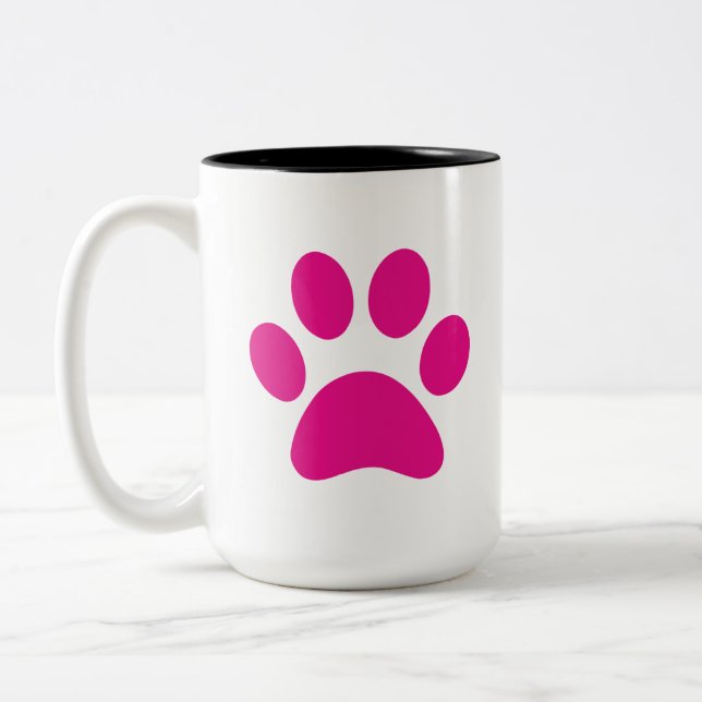 Paw Print Coffee Mugg (Vänster)