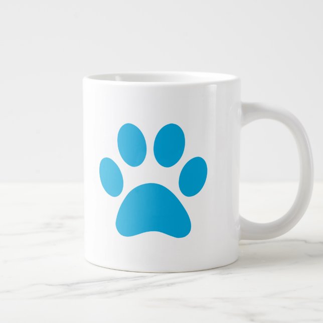 Paw Print Coffee Mugg Jumbo Mugg (Höger)