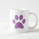 Paw Print Coffee Mugg Jumbo Mugg<br><div class="desc">Roligt Paw Skriv ut design för djur älskare!</div>