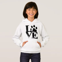 Paw Print Hoodie