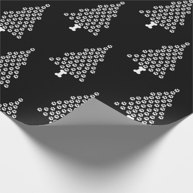 Paw Print Julgran Presentpapper (Hörn)