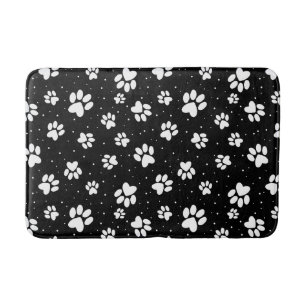 Paw Print Mönster Badrumsmatta