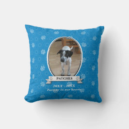 Paw Print Pet Memorial American MoJo Pillow Kudde