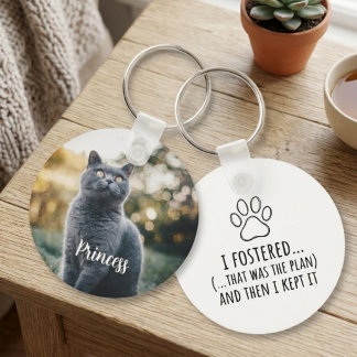 Paw Print Svikit Foster Nyckelring