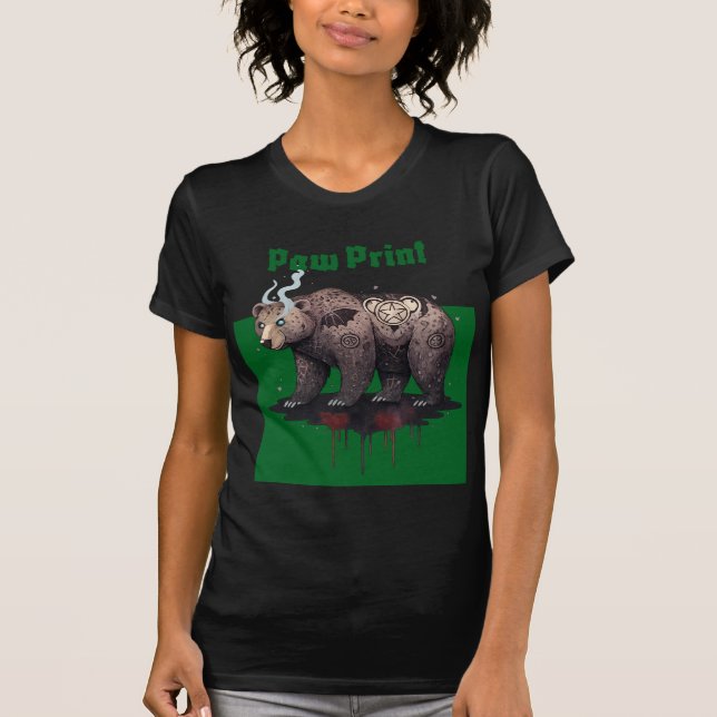 Paw Print T Shirt (Framsida)