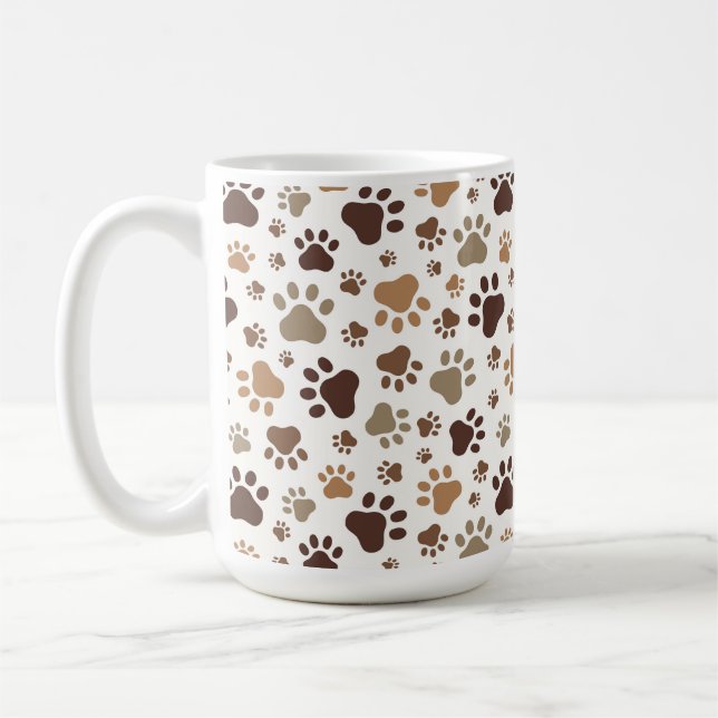 Paw Prints Mug Kaffemugg (Vänster)