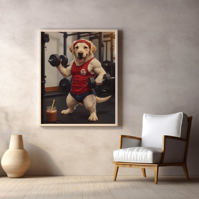 Paw Pumpad: Protein, Reps, Upprepa Poster (Skapare uppladdad)