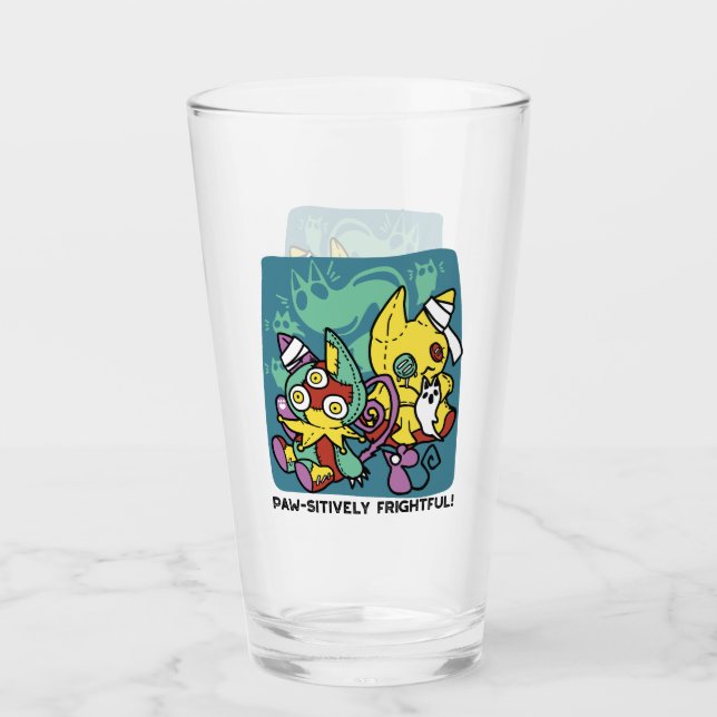 Paw-sitively Frightful | Monstrous Cats Halloween  Glaskopp (Framsida)